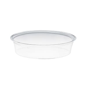 151-31615 15" Round Turn N Serve® Tray - 3 1/2"D, Acrylic, Clear