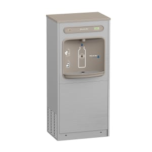 189-DSSBF8S Floor Mount Bottle Filling Station - 8.0 gph, Filtered, Refrigerated, 115v