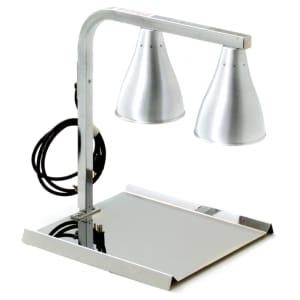 241-BW2120 2 Bulb Portable Heat Lamp w/ Adjustable Arm, Steel, 120v
