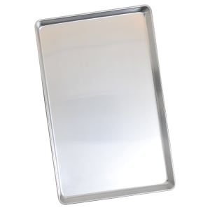 241-SP182616 1/1 Full Size Bun / Sheet Pan - 17 3/4" x 25 5/8", 16 gauge Aluminum