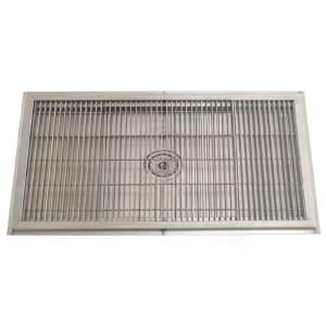 241-ASFT2436SG Floor Trough - Removable Basket, Stainless Steel Grating, 36" x 24" x 6"