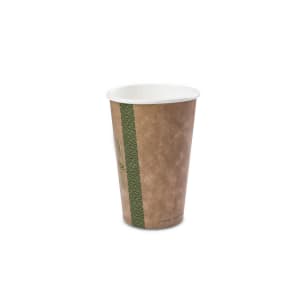 690-KV16G 16 oz Disposable Hot Cup - PLA, Printed