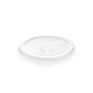 690-VDC120H Lid for 8 to 32 oz Deli Containers - PLA, Clear