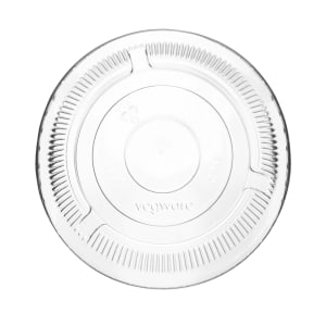 690-C96FNHR Lid for 8 to 16 oz Deli Containers - PLA, Clear