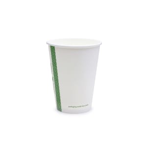 690-LV12G 12 oz Disposable Hot Cup - PLA, Printed