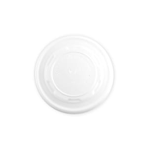 690-VLID115S Flat Lid for 115 Series Soup Containers - PLA, Clear