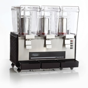 191-OSD30 Refrigerated Drink Dispenser w/ (3) 3 gal Bowls, Pre Mix, 110v