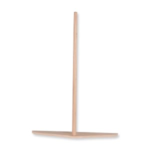 027-ARH22 8 7/10" Krampouz Crepe Batter Spreader, Beech Wood