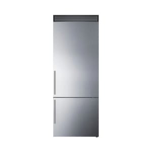 162-FFBF279SSXIMH72 14.6 cu ft Compact Home Refrigerator & Freezer w/ Ice Maker - Stainless Steel, 115v