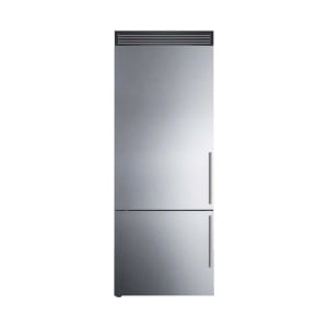 162-FFBF279SSXIMH72L 14.6 cu ft Compact Home Refrigerator & Freezer w/ Ice Maker - Stainless Steel, 115v