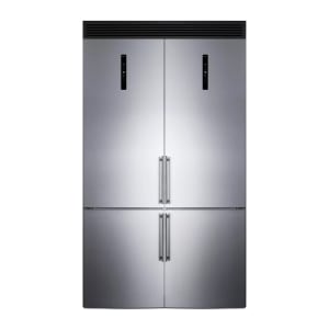 162-FFBF181ES2KIT48 23.4 cu ft Compact Home Refrigerator & Freezer - Stainless Steel, 115v