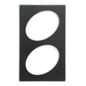 175-8243210 Miramar Template - For (2) 10" Oval Au Gratins, 21 1/8" x 12 3/4", Night Sky