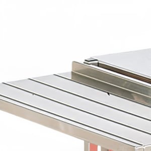 175-NF39924 24" Non-Folding Tray Slide - Removable, Stainless
