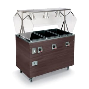 175-T38936 46" Hot Food Table w/ (3) Wells & Enclosed Base, 120v