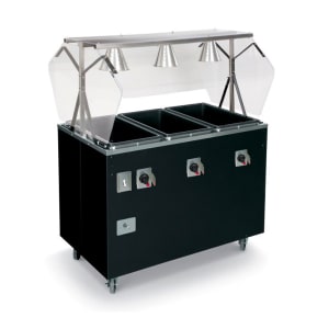 175-T3877260 60" Hot Food Table w/ (4) Wells & Enclosed Base, 120v