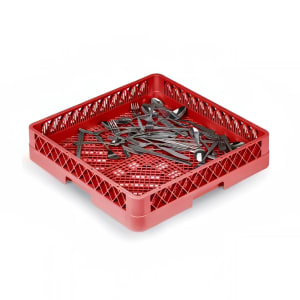 175-TR202 Traex® Full Size Open Flatware Rack - Red