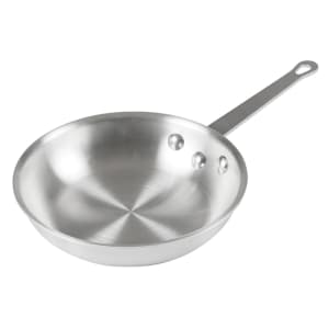 080-AFP8A 8" Aluminum Frying Pan w/ Solid Metal Handle