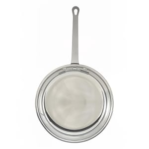 080-AFP12 12" Aluminum Frying Pan w/ Solid Metal Handle
