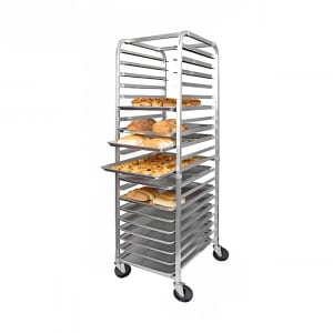 080-ALRK20 20 1/4"W 20 Sheet Pan Rack w/ 3" Bottom Load Slides