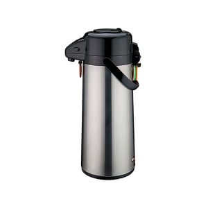 080-AP525 2 1/2 Liter Push Button Airpot, Glass Liner