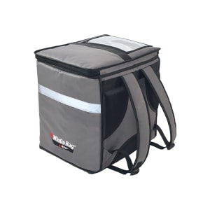 080-BGDB1616 WinGo Bag™ Delivery Backpack w/ Adjustable Straps - 16"W x 13"D x 16"H, Gray