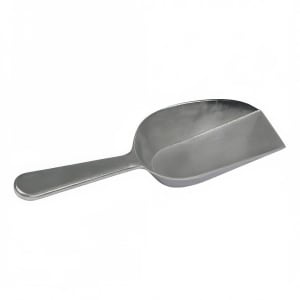 080-ASFB4 4 oz Flat Bottom Scoop, Aluminum