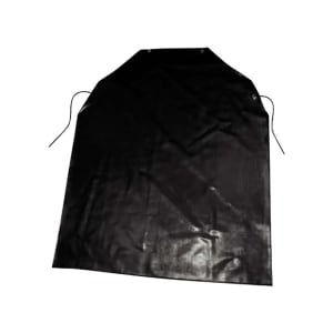 080-BALA Latex Bib Apron, Black