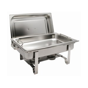 080-C2080B Full Size Chafer w/ Hinged Lid & Chafing Fuel Heat