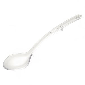 080-CVSS13C 13" Solid Serving Spoon - Plastic, Clear