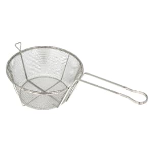080-FBRS8 Fryer Basket w/ Uncoated Handle, 8 1/2" x 8 1/2" x 4 1/4"