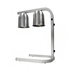 080-EHL2 2 Bulb Heat Lamp w/ Adjustable Arm, Aluminum, 120v