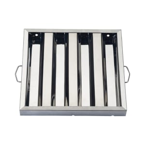 080-HFS2025 Hood Baffle Filter - 20" x 25", Stainless