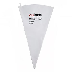 080-PBC24 24" Pastry Bag w/ Cotton Exterior, Plastic Coated Interior