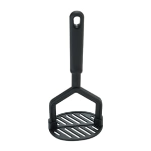 080-NCMS 10" Oval Potato Masher - Nylon, Black
