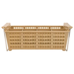 080-PCB8 8 Compartment Cutlery Basket w/ Handle, 17 x 8 x 6"