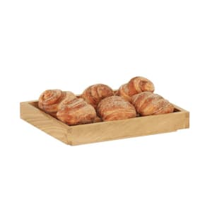 151-231061012121 Rectangular Display Tray - 10" x 12" x 1 1/2", Oak