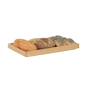 151-231061220121 Rectangular Display Tray - 12" x 20" x 1 1/2", Oak