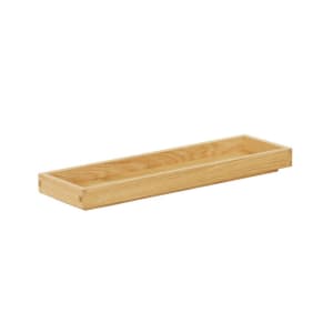 151-23106206121 Rectangular Display Tray - 20" x 6" x 1 1/2", Oak