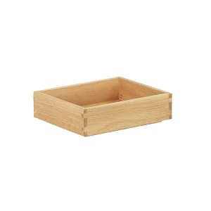 151-231061012321 Rectangular Display Tray - 10" x 12" x 3", Oak