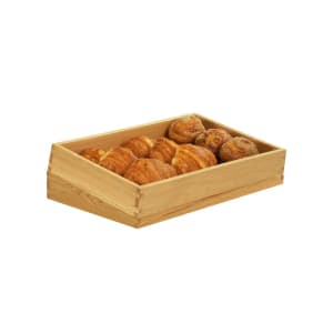 151-231061220321 Rectangular Display Tray - 12" x 20" x 3", Oak