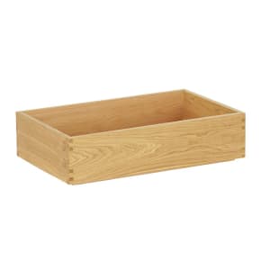 151-231061220621 Rectangular Display Tray - 12" x 20" x 6", Oak