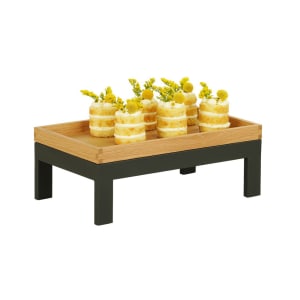 151-23603613 Rectangular Display Tray - 12" x 20" x 6", Metal, Black