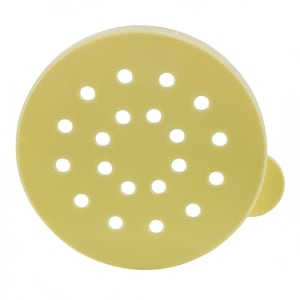 080-PDGYL Shaker/Dredge Lid for PDG-10 & PDG-10AC - Polycarbonate, Yellow