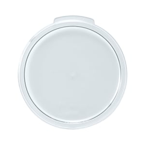080-PCRC1C Round Cover for 1 qt Storage Containers - Polycarbonate, Clear