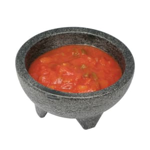080-PMSB10 10 oz Molcajete Salsa Bowl