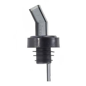 080-PPSSM Plastic Pourer w/ Screen & Bent Spout, Midnight Smoke