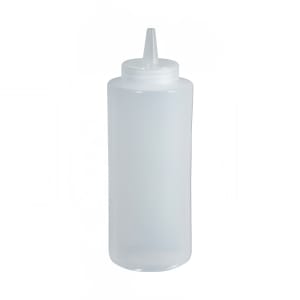 080-PSB24C 24 oz Plastic Squeeze Bottle, Clear