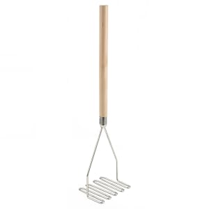 080-PTM18S Square Potato Masher, 4 1/2 x 17 3/4", Stainless