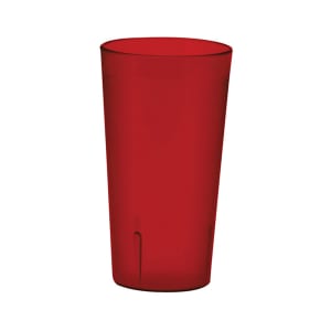 080-PTP32R 32 oz Red Pebbled Plastic Tumbler