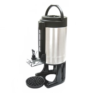 080-SBD15 5 7/10 Liter Thermal Gravity Server w/ Base, Stainless Steel Liner